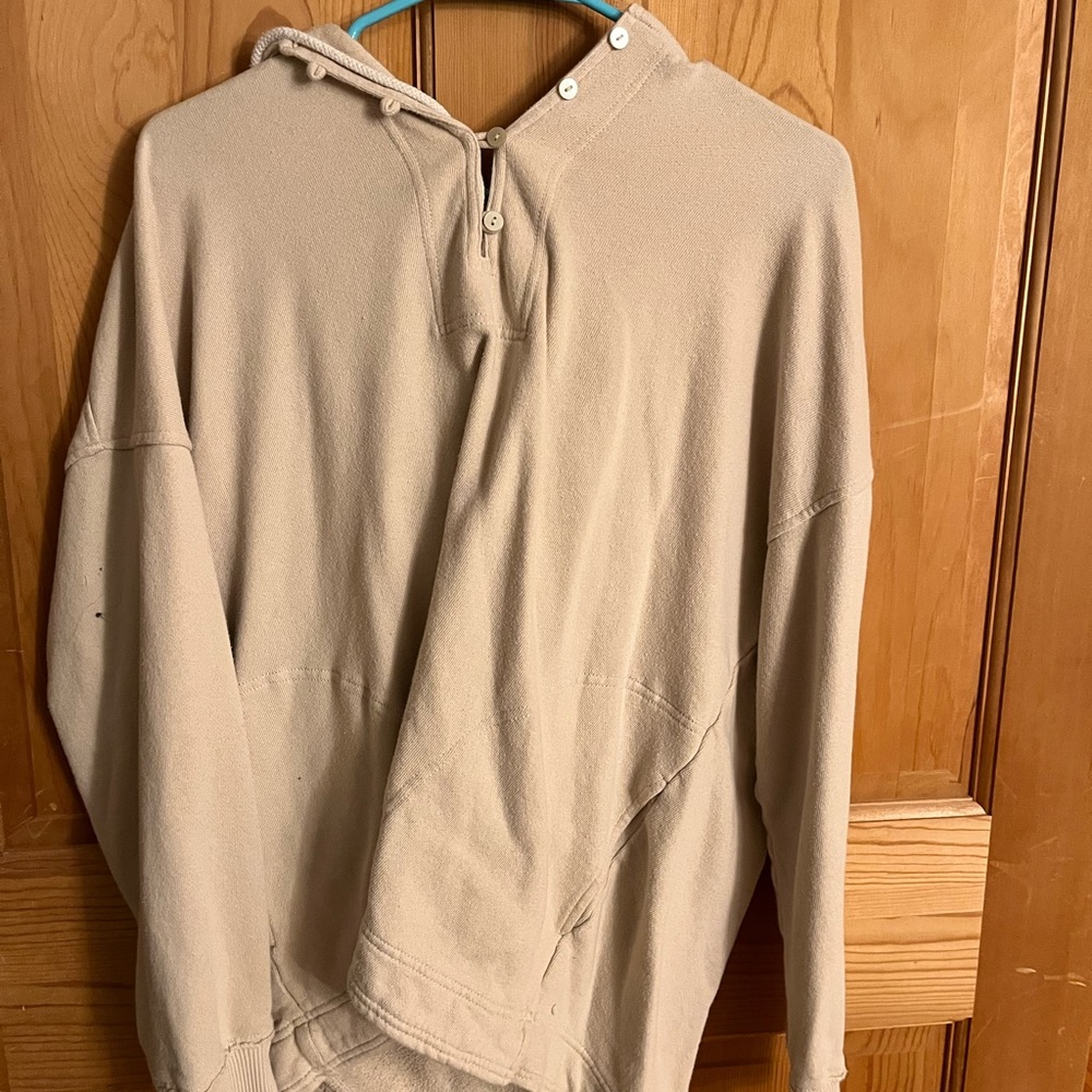 Cream Hoodie